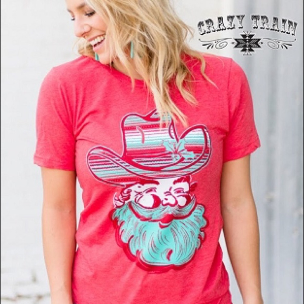 Holly Jolly Santa Tee